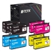TCTK Inkoustové náplně 932XL 933XL 933XL 933XL sada 8 ks CMYK (po 2 ks) kompatibilní s HP OfficeJet 6100 6600 6700, OfficeJet 6700 Premium, OfficeJet 7110, nahrazuje CN053AE