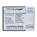 Přímý pohled na štítek CS-CP8190SL – X-Longer, Cameron Sino, 1650mAh, 6,11Wh, CPLD-16, 3,7V