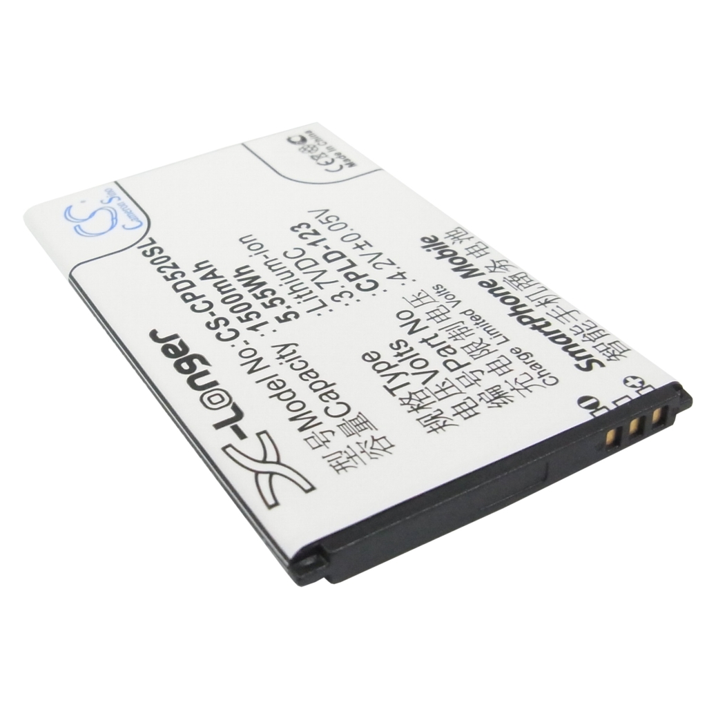 Cameron Sino CS-CPD520SL baterie 3,7V 1500mAh boční pohled