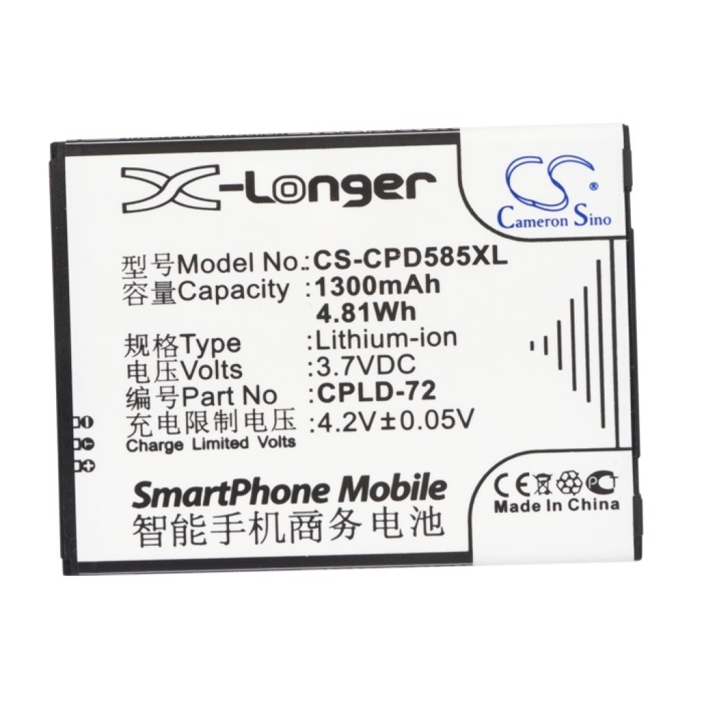 Baterie kompatibilní s Coolpad CS-CPD585XL