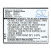 CS-CPD717SL přední štítek 3,8V 1800mAh 6,84Wh nabíjení 4,35V