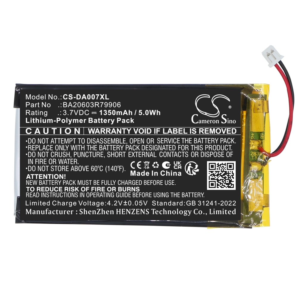 Baterie kompatibilní s Creative CS-DA007XL