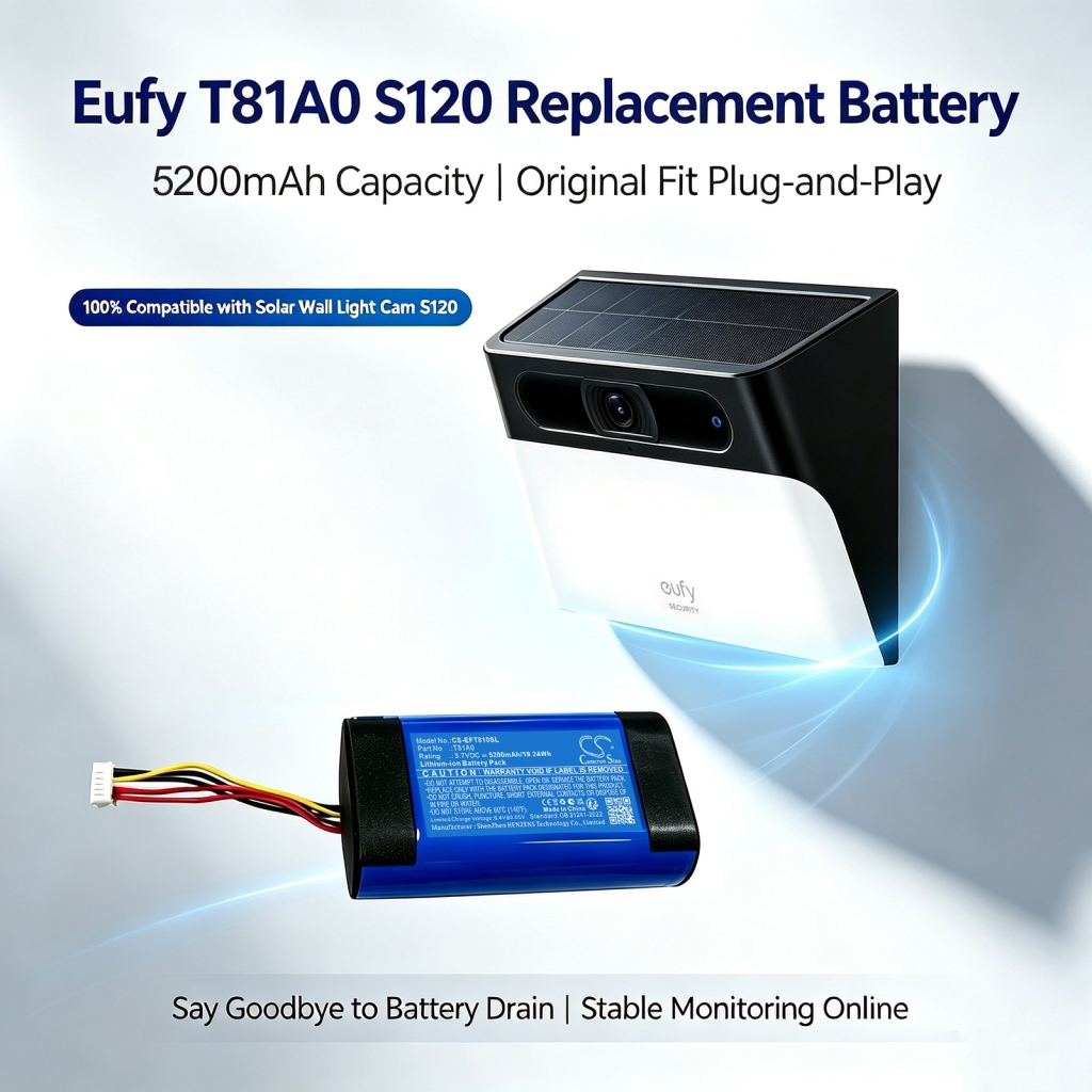 Baterie kompatibilní s Eufy CS-EFT810SL
