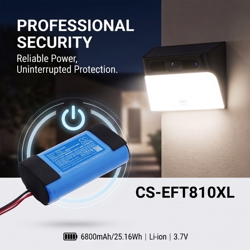 Baterie kompatibilní s Eufy CS-EFT810XL