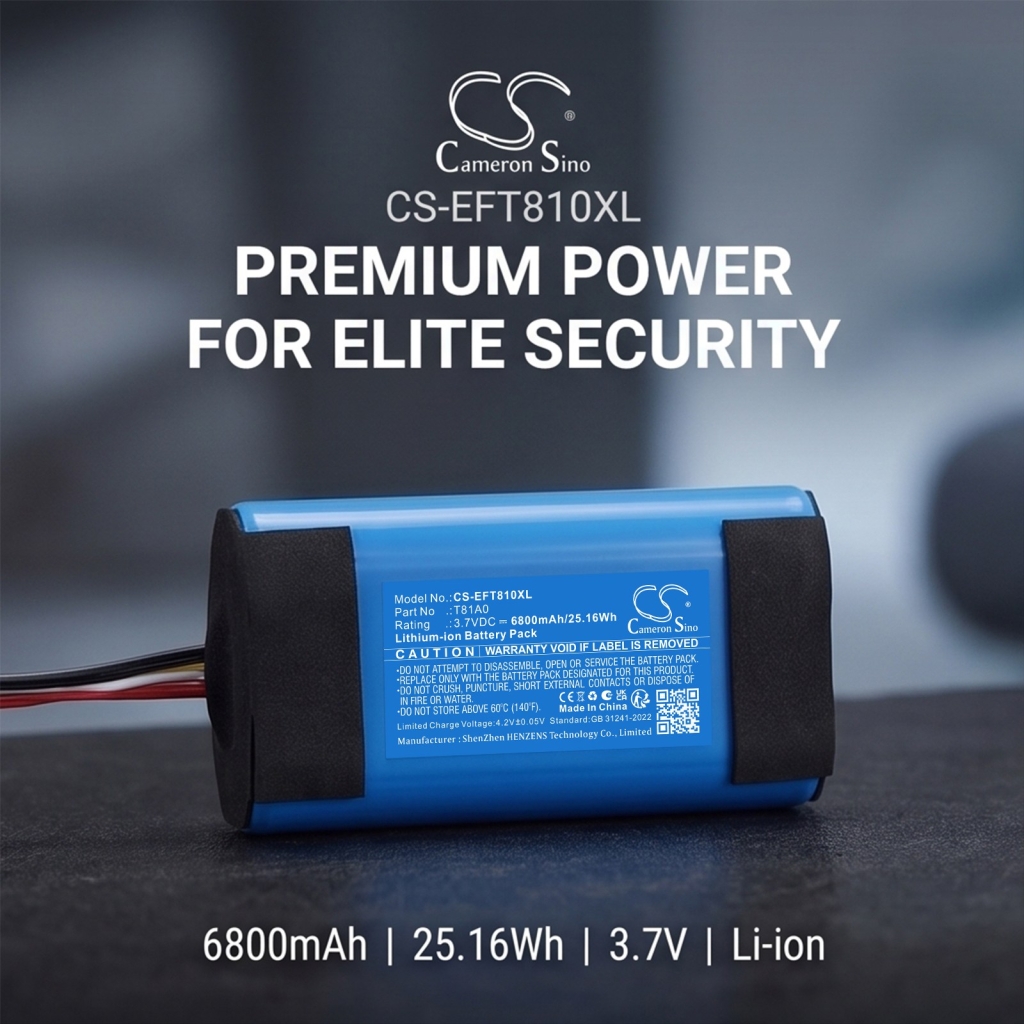 Baterie kompatibilní s Eufy CS-EFT810XL