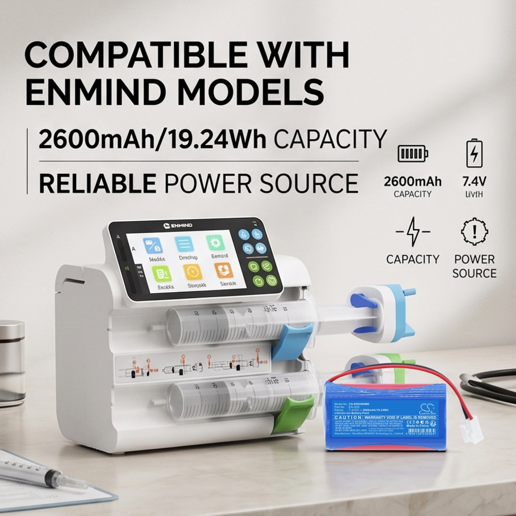Baterie kompatibilní s Enmind CS-ENS500MD