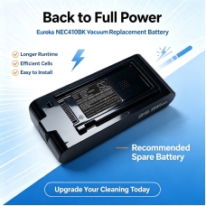 Kompatibilní náhrada baterie za Eureka NEC410BK