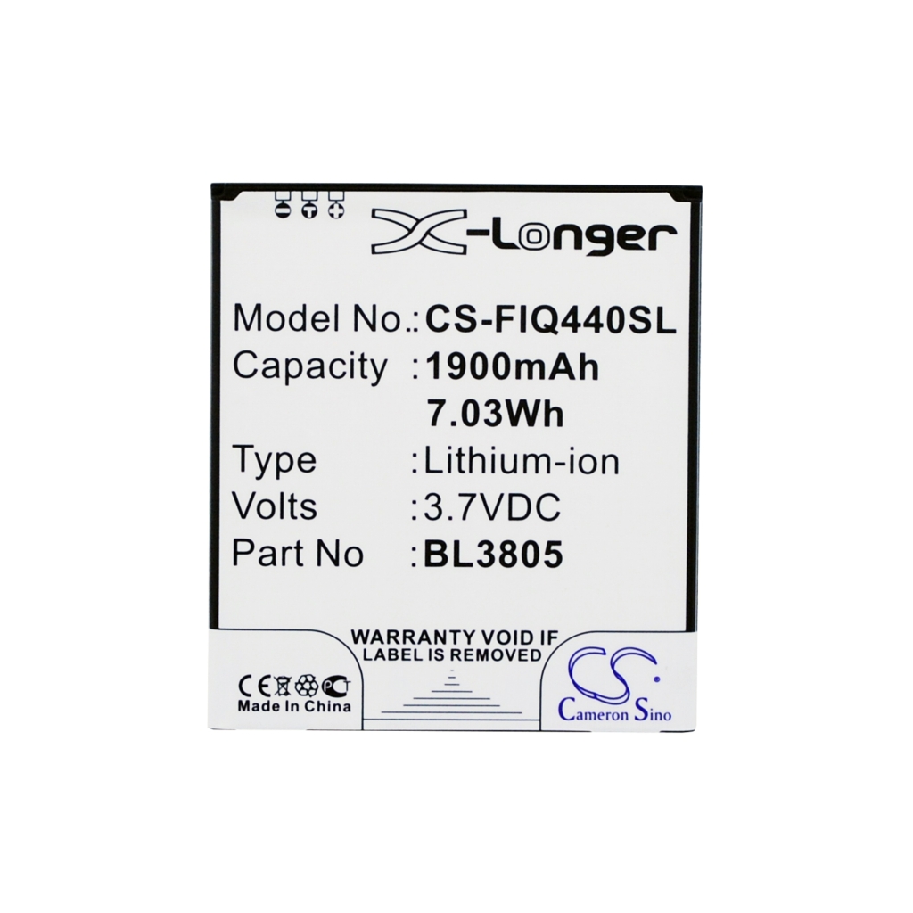 Cameron Sino CS-FIQ440SL baterie Fly 3,7V 1900mAh 7,03Wh BL3805 X-Longer