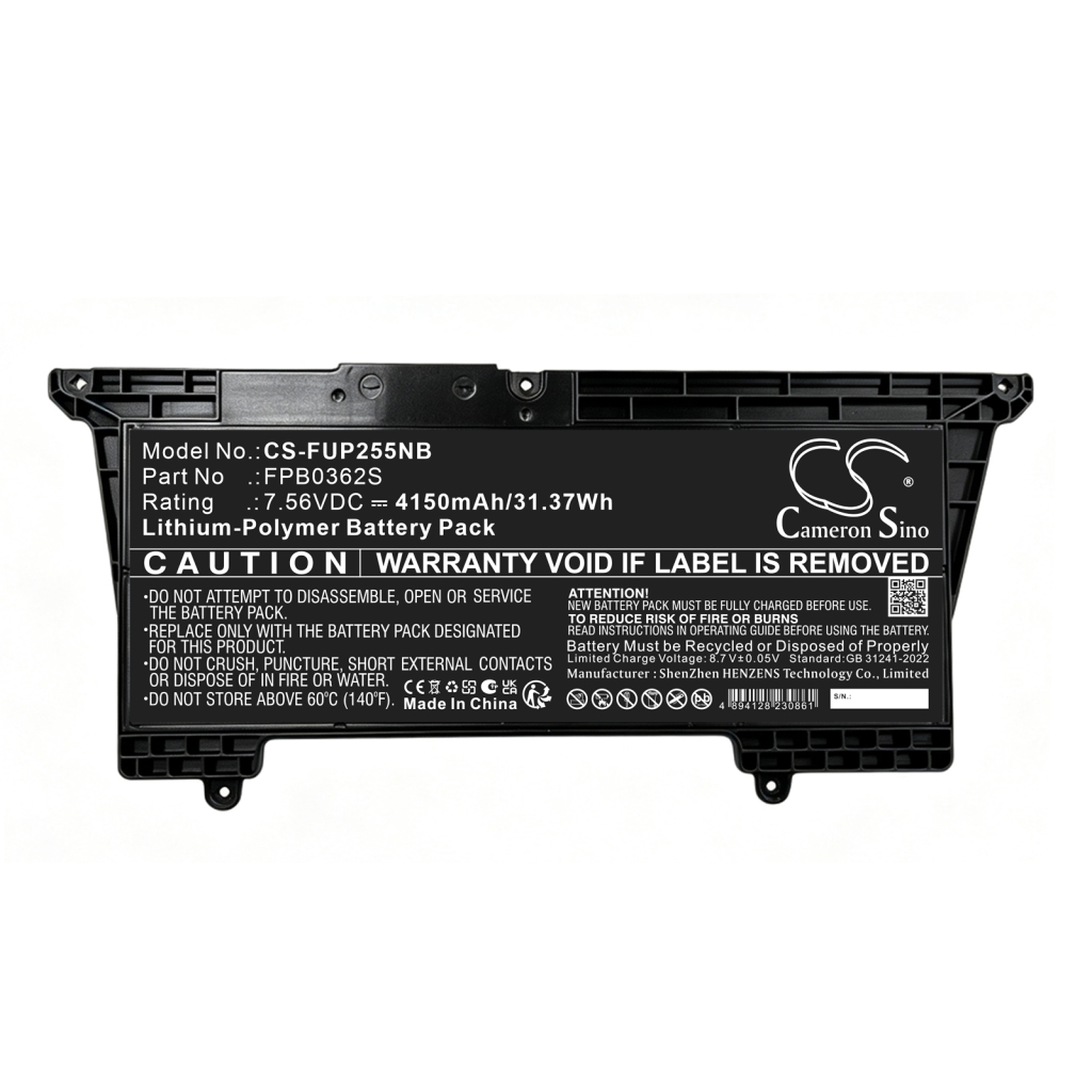 Baterie kompatibilní s Fujitsu CS-FUP255NB