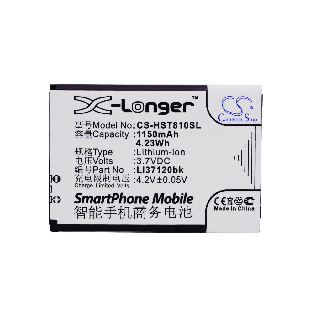 Cameron Sino X-Longer náhradní baterie smartphone 1150mAh 3,7V 4,23Wh - čelní pohled