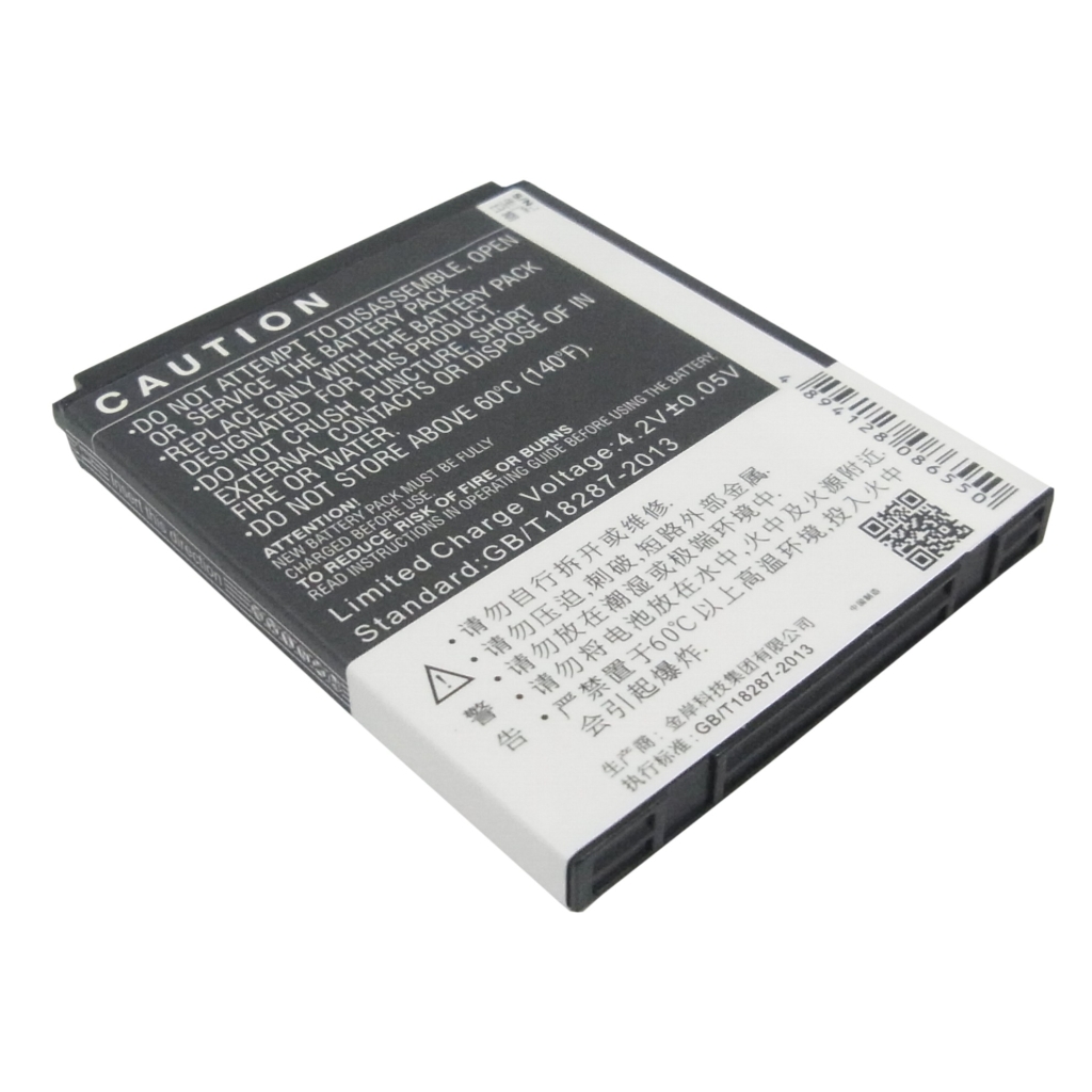 Cameron Sino X-Longer náhradní baterie smartphone 1350mAh - bezpečnostní štítek