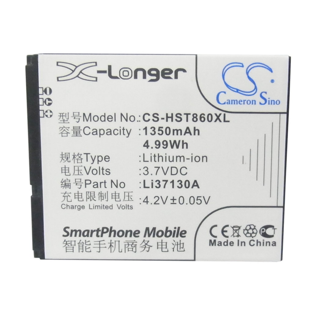 Cameron Sino X-Longer náhradní baterie smartphone 1350mAh 3,7V 4,99Wh - čelní pohled
