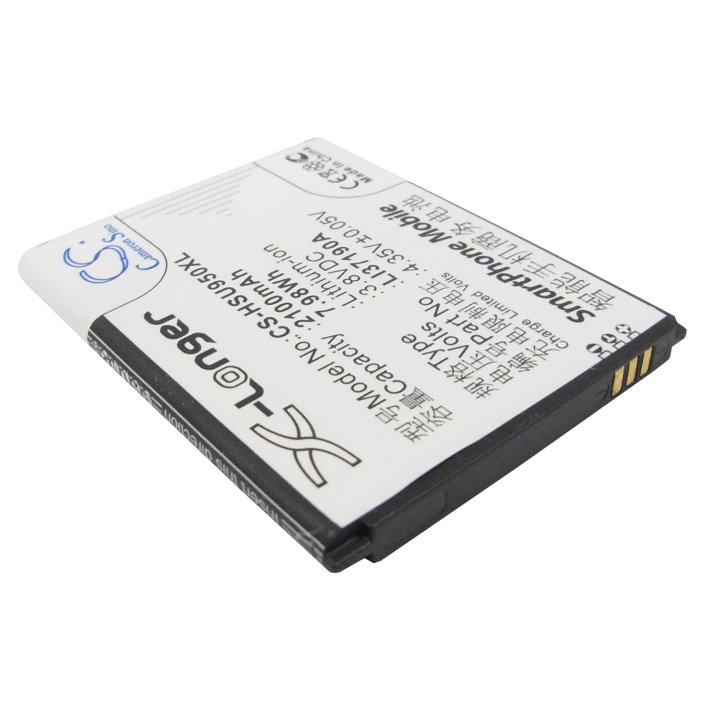 Cameron Sino X-Longer náhradní baterie smartphone 2100mAh 3,8V - zadní strana s kontakty