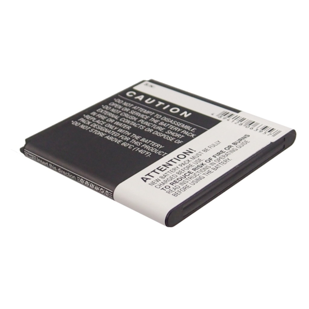 Tmavá strana baterie CS-HU8832HL s výstražným textem a SN