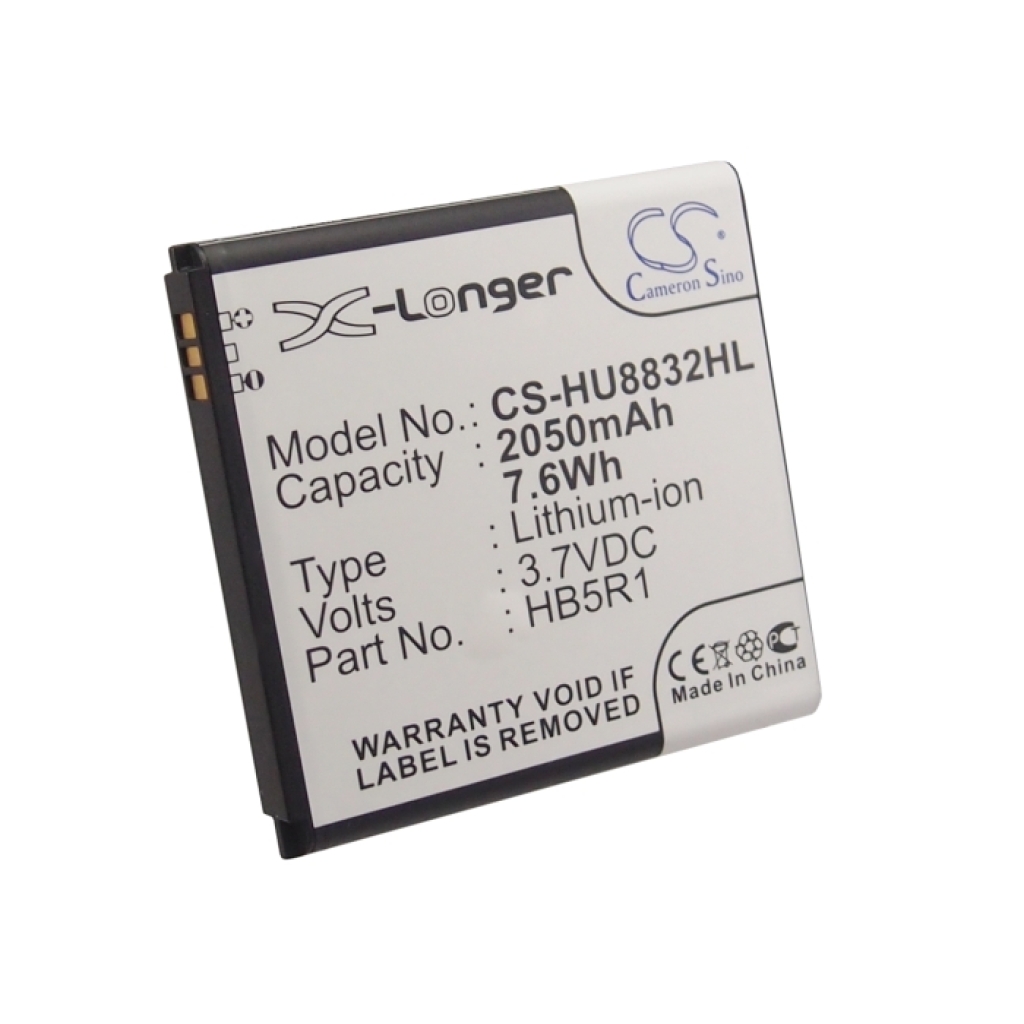 Čitelný štítek CS-HU8832HL 2050mAh 7,6Wh 3,7VDC HB5R1 Cameron Sino