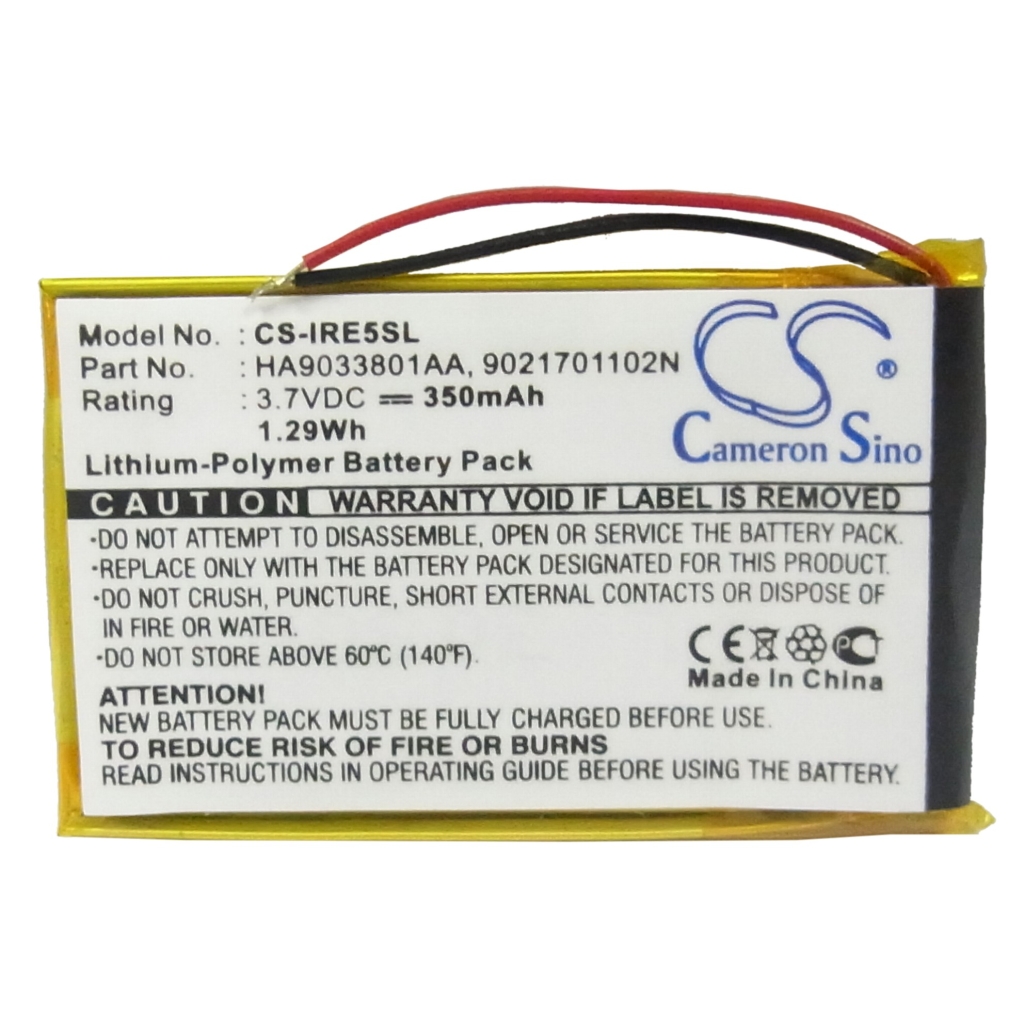 Baterie kompatibilní s iRiver CS-IRE5SL