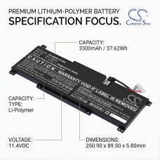 Kompatibilní náhrada baterie za MSI BTY-M494