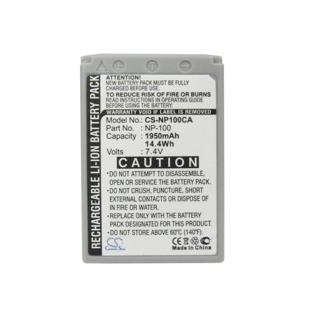 Baterie kompatibilní s Casio CS-NP100CA