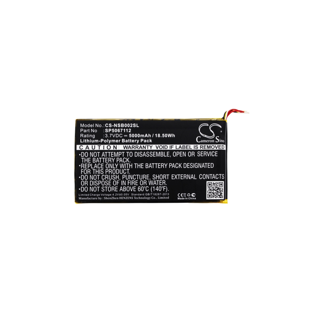 Baterie kompatibilní s Fuhu CS-NSB002SL