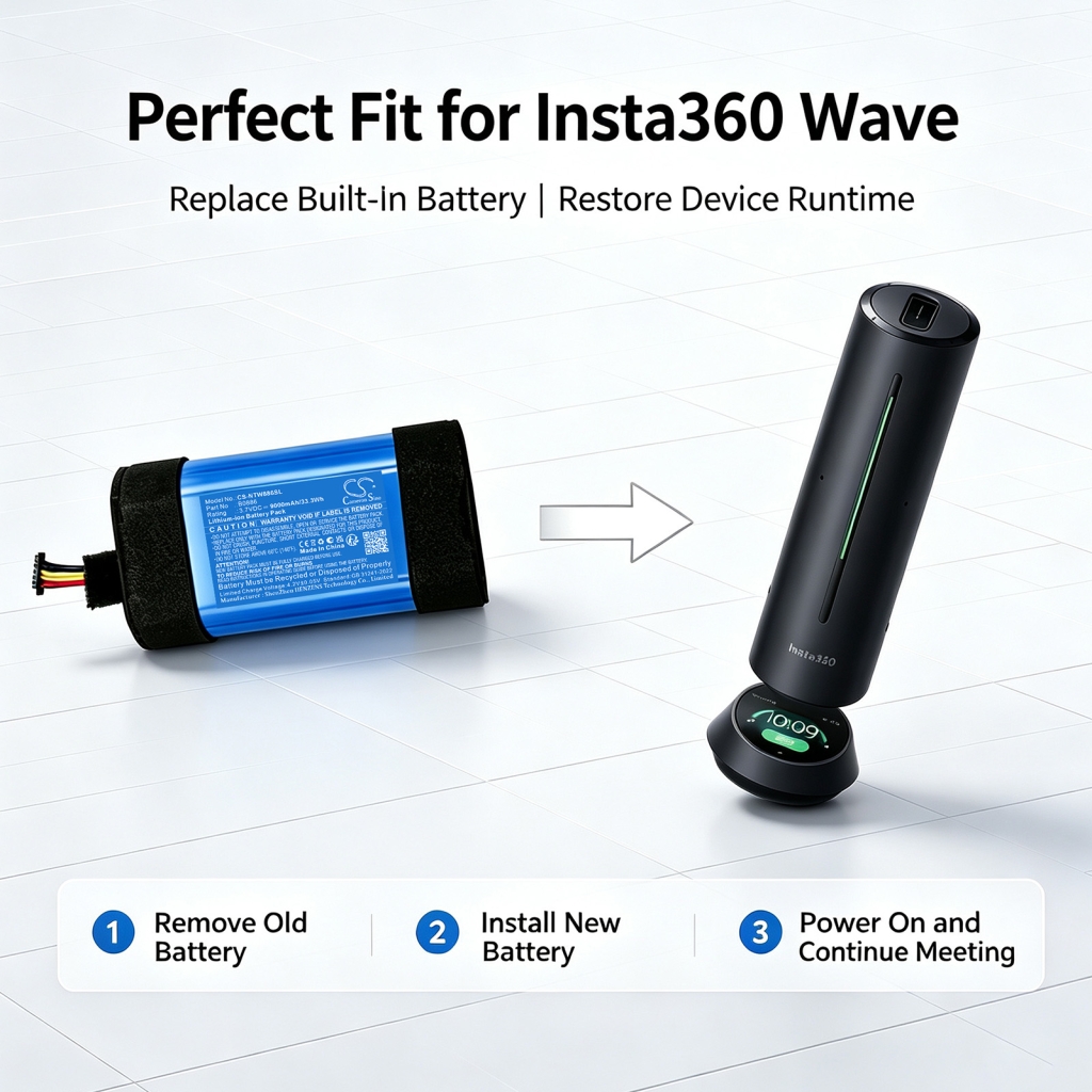 Baterie Nahrazuje Insta360 B0886
