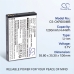 Baterie kompatibilní s Infant Optics DXR-5 DXR-5 CS-OXR500MB