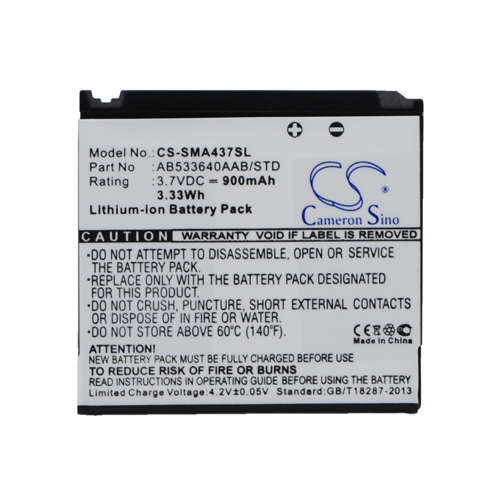 Baterie kompatibilní s Samsung CS-SMA437SL