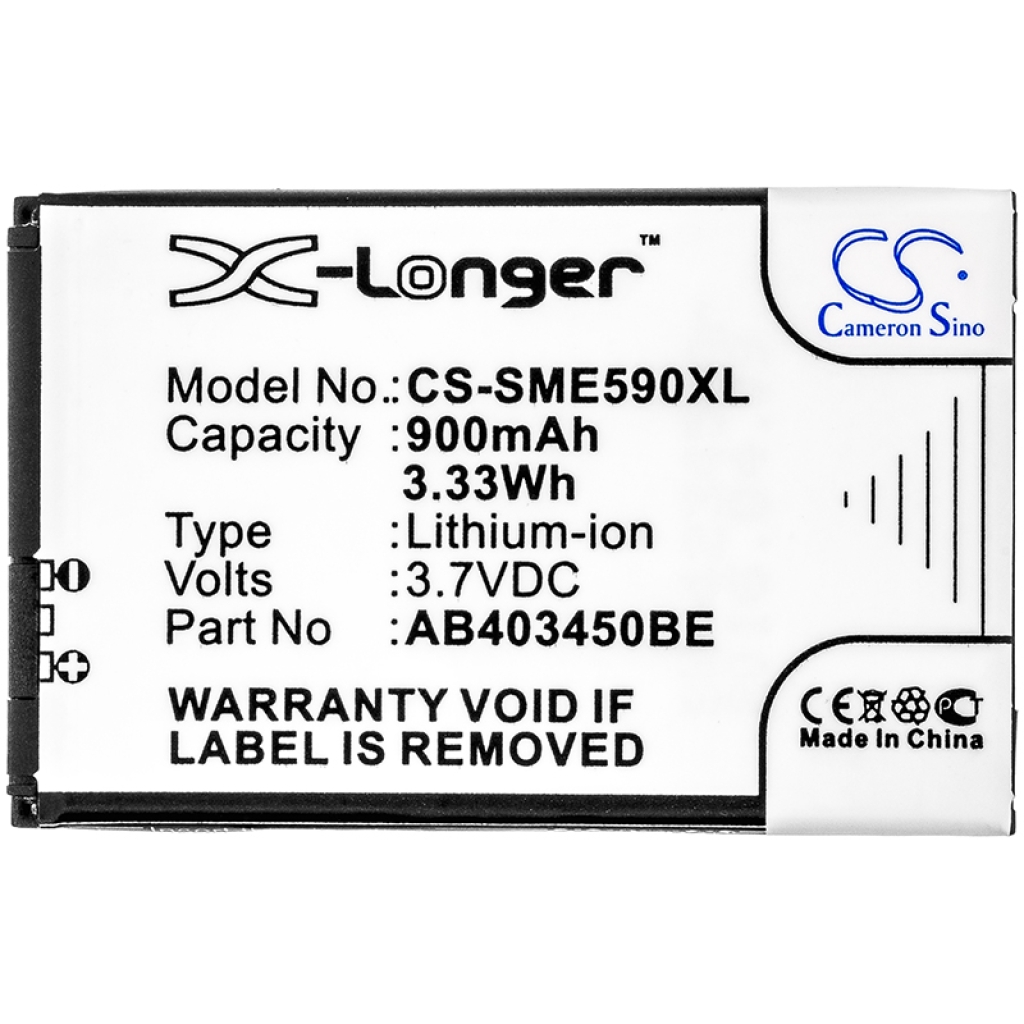 Baterie kompatibilní s Samsung CS-SME590XL