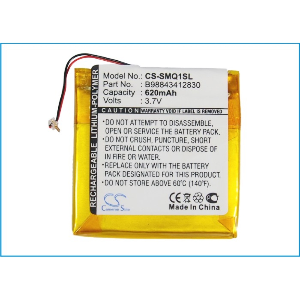 Baterie kompatibilní s Samsung CS-SMQ1SL