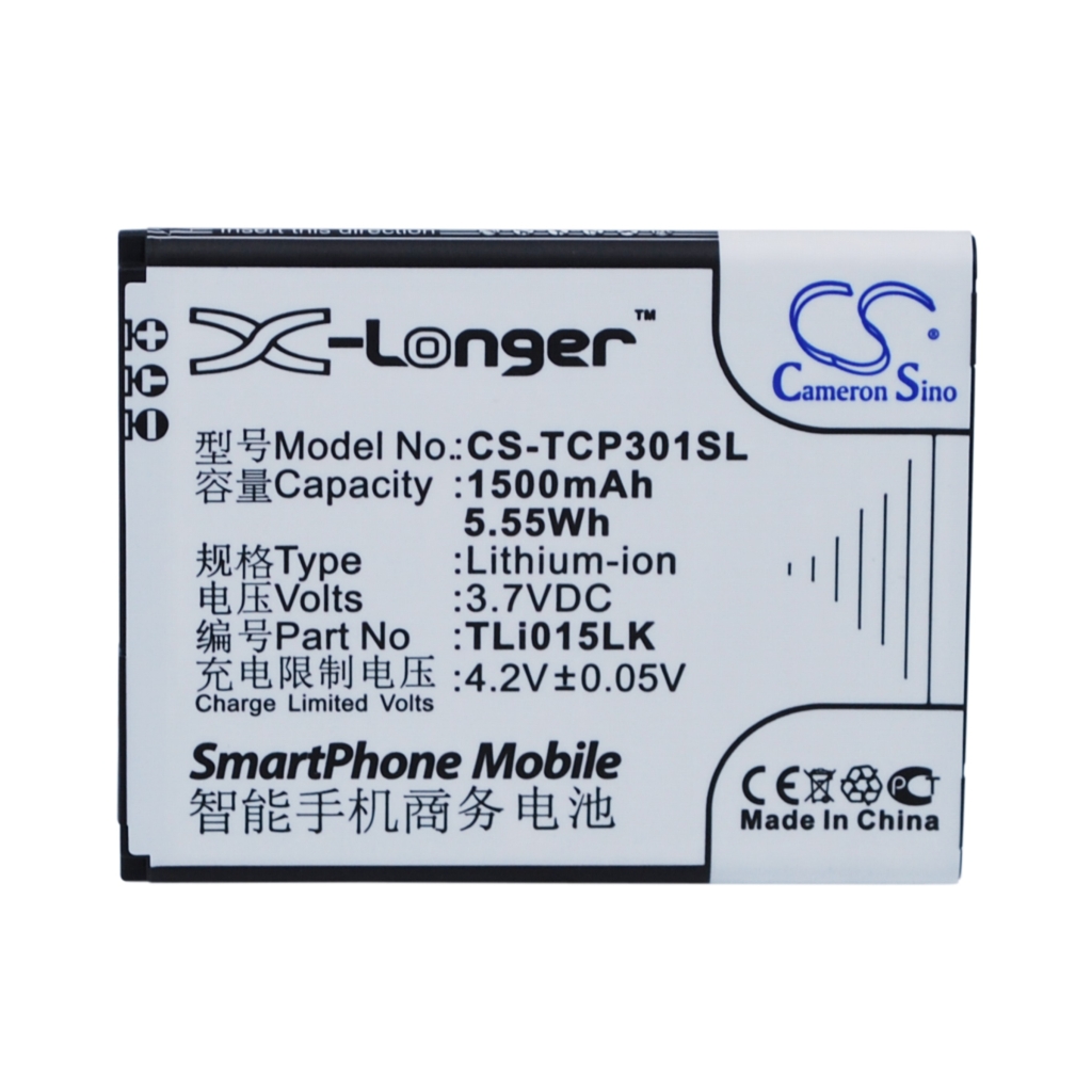 Baterie kompatibilní s TCL CS-TCP301SL