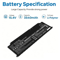 Kompatibilní náhrada baterie za TOSHIBA PS0104UA1BRS