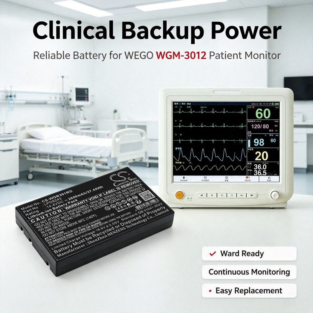 Baterie kompatibilní s Wego CS-WGM301MD