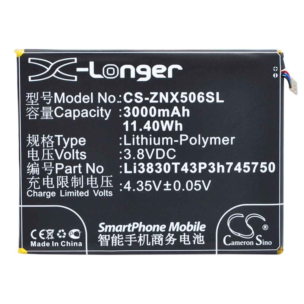 Baterie kompatibilní s ZTE CS-ZNX506SL