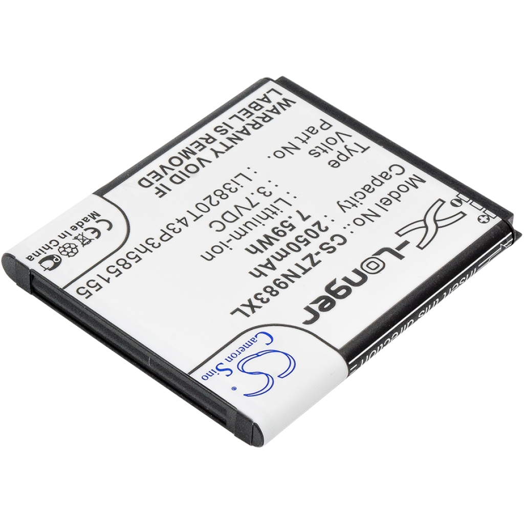Baterie kompatibilní s ZTE CS-ZTN983XL