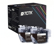 TCTK inkoustové kazety LC-3219XL 2 ks černá kompatibilní s Brother MFC-J 5330 DW 5730 DW 6530 DW 6930 DW, nahrazuje LC3219XLBK