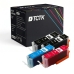 TCTK Inkoustové náplně PGI-550XL sada 2 ks černá kompatibilní s Canon PIXMA IP 7200 7240 7250 8700 8720 8750, PIXMA IX 6800 6850, PIXMA MG 5400 5450 5500 5550 5600 5650 5655 6300, nahrazuje 6443B001