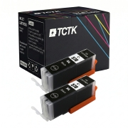 TCTK Inkoustové náplně PGI-570XLPGBK sada 2 ks černá kompatibilní s Canon PIXMA MG 5700 5750 5751 5752 5753 6800 6850 6851 6852 6853 7700 7750 7751 7752 7753, PIXMA TS 5000 5050, nahrazuje 0318C010
