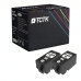 TCTK Inkoustové náplně 903XL sada 2 ks černá kompatibilní s HP OfficeJet 6900 6950, OfficeJet Pro 6860 6868 6950 6960 6968 6970 6975 6978, nahrazuje T6M15AE