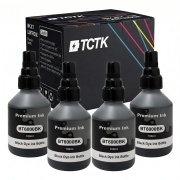 TCTK Inkoustové náplně BT6000BK sada 4 ks černá kompatibilní s Brother DCP-T300 DCP-T500W DCP-T700W MFC-T800W