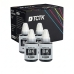 TCTK Inkoustové náplně 135ml sada 4 ks černá kompatibilní s Canon PIXMA G1400 G1410 G1411 G2400 G2410 G2411 G3400 G3410 G3411 G4400 G4410 G4411