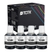 TCTK Inkoustové náplně GI-56BK sada 4 ks černá kompatibilní s Canon MAXIFY GX 3040 3050 4040 4050 5050 5150 5540 5550 6050 6150 6550 7050 7055 7150, nahrazuje 4412C001
