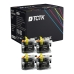 TCTK Inkoustové náplně LC-127 sada 4 ks černá kompatibilní s Brother DCP-J 4110 DW W, MFC-J 4310 DW, MFC-J 4410 DW, MFC-J 4510 DW, MFC-J 4610 DW, MFC-J 4710 DW, nahrazuje LC127XLBK