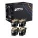 TCTK Inkoustové náplně LC-22E sada 4 ks černá kompatibilní s Brother MFC-J 5920 DW, nahrazuje LC22EBK