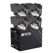 TCTK Inkoustové náplně LC-427 sada 4 ks černá kompatibilní s Brother HL-J 6010 DW, MFC-J 5955 DW, MFC-J 6950, MFC-J 6955 DW, MFC-J 6957 DW DWT, MFC-J 6959 DW, nahrazuje LC427BK