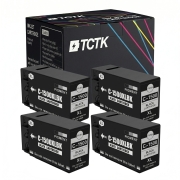 TCTK Inkoustové náplně PGI-1500XLBK sada 4 ks černá kompatibilní s Canon MAXIFY MB 2000 2050 2100 2150 2155 2300 2350 2700 2750 2755, nahrazuje 9182B001