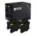 TCTK Inkoustové náplně T0551 sada 4 ks černá kompatibilní s Epson Stylus Photo R 240 245, Stylus Photo RX 420 425 520, nahrazuje C13T05514010