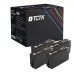 TCTK Inkoustové náplně 407 sada 4 ks černá kompatibilní s Epson WorkForce Pro WF-4745 DTWF, nahrazuje C13T07U140