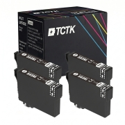TCTK Inkoustové náplně 503XL sada 4 ks černá kompatibilní s Epson Expression Home XP-5200 XP-5205, WorkForce WF-2960, WorkForce WF-2960 DWF, WorkForce WF-2965 DWF, nahrazuje C13T09R14010
