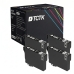 TCTK Inkoustové náplně 604XL sada 4 ks černá kompatibilní s Epson Expression Home XP-2200 XP-2205 XP-3200 XP-3205, pro Expression Home XP-3205 E, pro Expression Home XP-4200, nahrazuje C13T10H14010
