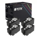TCTK Inkoustové náplně 903XL sada 4 ks černá kompatibilní s HP OfficeJet 6900 6950, pro OfficeJet Pro 6860 6868 6950 6960 6968 6970 6975 6978, nahrazuje T6M15AE