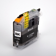 Kompatibilní náhrada za Kompatibilní s Brother LC123BK / 16ml Inkoust Černá (Inkoustové kazety - Barvivo)